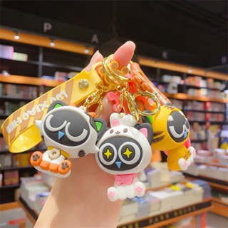 Hw Móc Khóa PVC Hình Thú Hoạt Hình Đáng Yêu