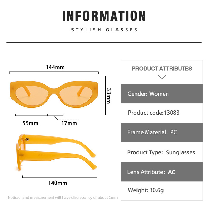 Kính Mát Gọng Oval Nhiều Màu Sắc Thời Trang