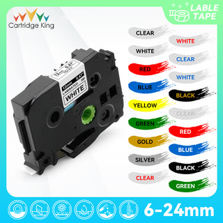 Cuộn Băng Dính Tương Thích Với Máy In Brother 6 / 9 / 12 / 18 / 24mm Ptouch PT-H110 D600 710BT Tze231 TZE631