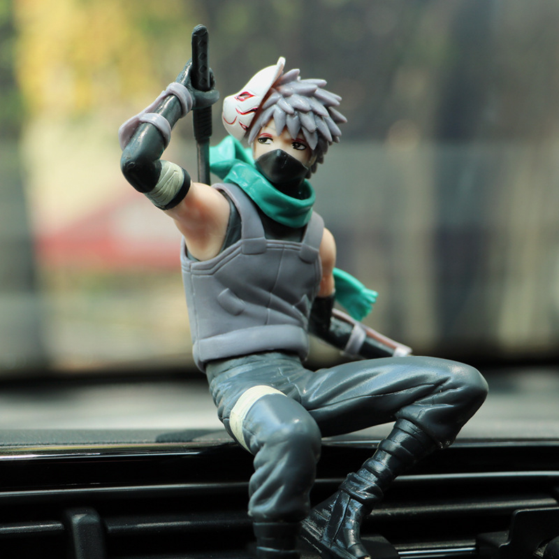 Mô Hình Nhân Vật Hatake Kakashi Trong Naruto 16cm Bằng PVC Trang Trí Bánh Kem