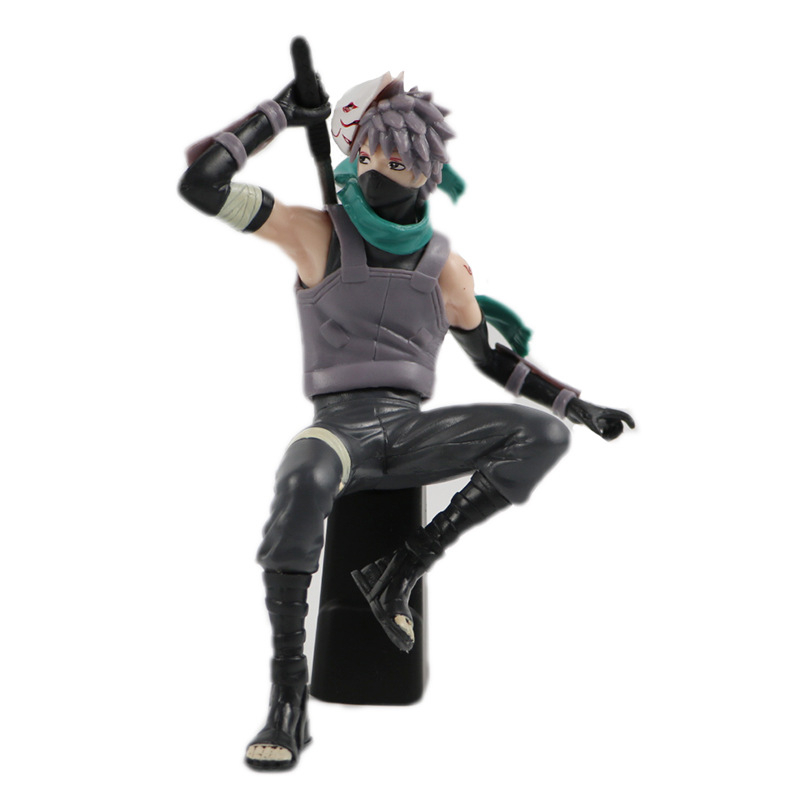 Mô Hình Nhân Vật Hatake Kakashi Trong Naruto 16cm Bằng PVC Trang Trí Bánh Kem