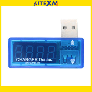 Thiết bị đo điện áp sạc usb kỹ thuật số mini hiển thị led