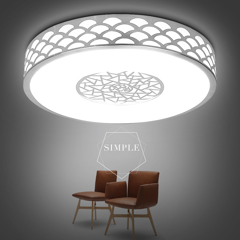 JIASHI Đèn Trần Bóng led Tròn Bằng acrylic Tiết Kiệm Năng Lượng