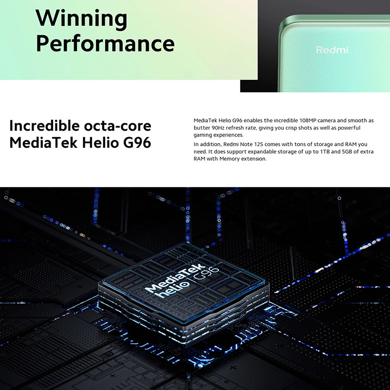 Camera Hành Trình Xiaomi Redmi Note 12S 8GB + 256GB Helio G96 108MP 90Hz 6.43 "AMOLED DotDisplay 33W Sạc Nhanh 5000mAh