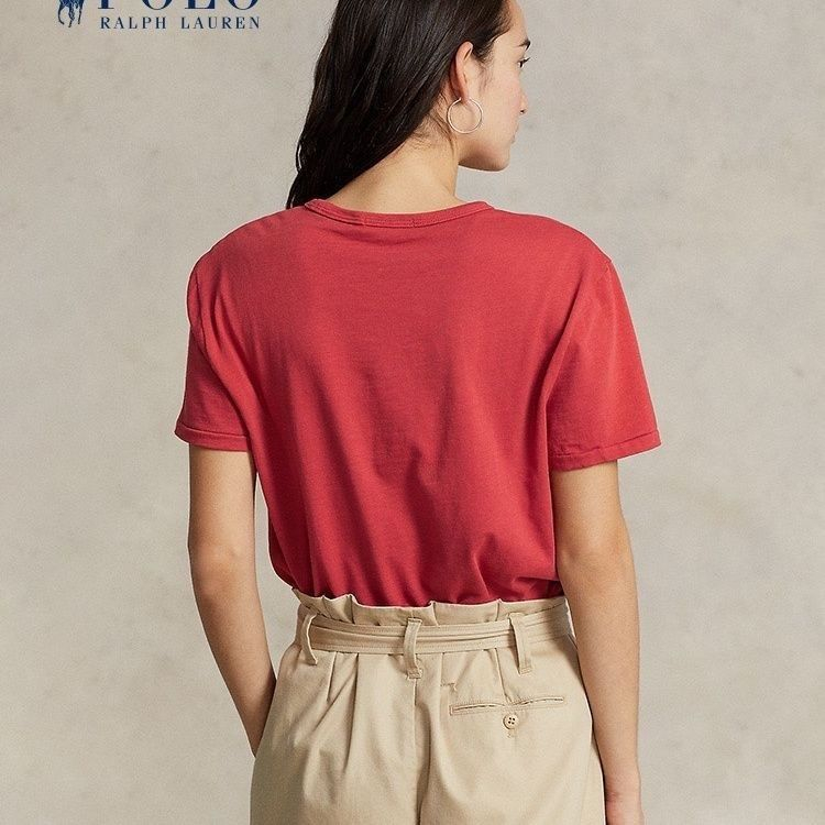Áo Thun Cotton Tay Ngắn In Họa Tiết Thỏ Ralph Lauren Thời Trang Cho Nam Và Nữ