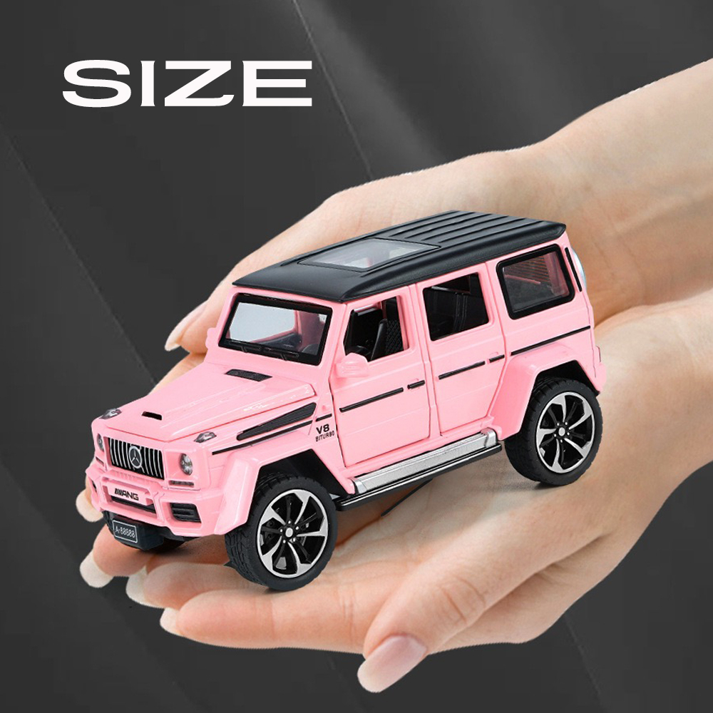 Mô Hình Xe Hơi Benz G63 AMG Có Đèn Và Âm Thanh Bằng Hợp Kim Tỉ Lệ 1: 32
