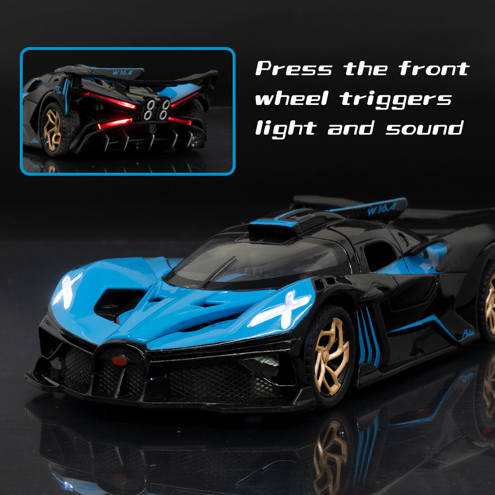Mô Hình Xe Ô Tô Bugatti Bolide Tỉ Lệ 1: 32 Cao Cấp