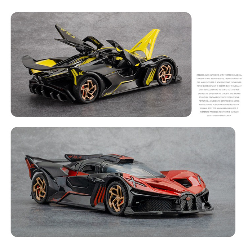 Mô Hình Xe Ô Tô Bugatti Bolide Tỉ Lệ 1: 32 Cao Cấp