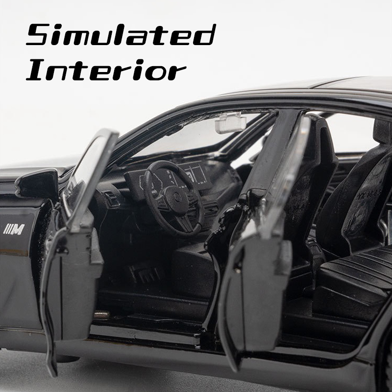 Mô Hình Xe Hơi BMW 320i Bằng Hợp Kim Tỉ Lệ 1: 32 Có Đèn Và Nhạc Cho Bé Trai