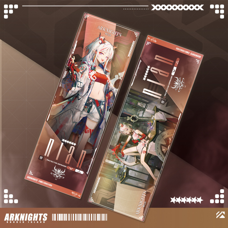 Sách Vẽ Đồ Chơi Arknights Hai Mặt Laser