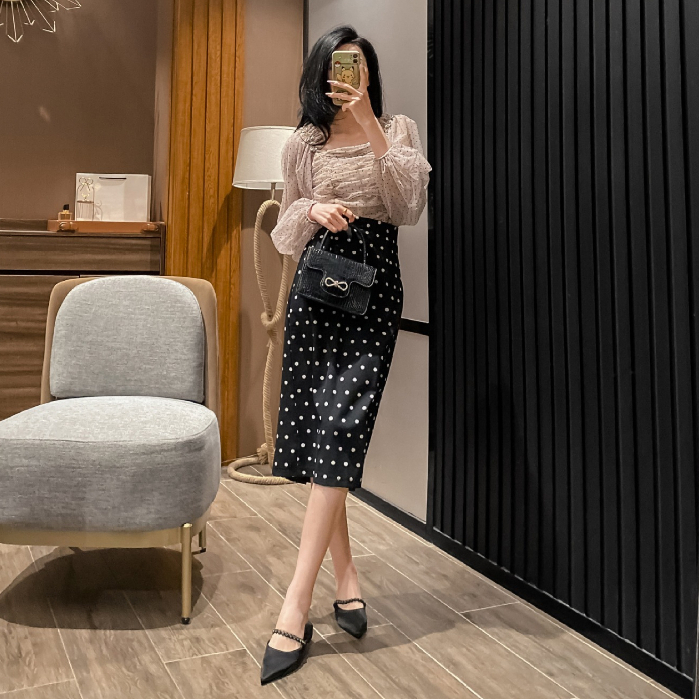 Hong Kong Premium shoes❥Dép Mũi Nhọn Đính Đá Thời Trang Dành Cho Nữ