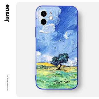 Ốp lưng JURSUE dễ thương đẹp độc lạ dẻo Cho iPhone 16 15 14 13 12 11 Pro Max SE 2020 X XR XS ip 8 7 Plus XYH1855