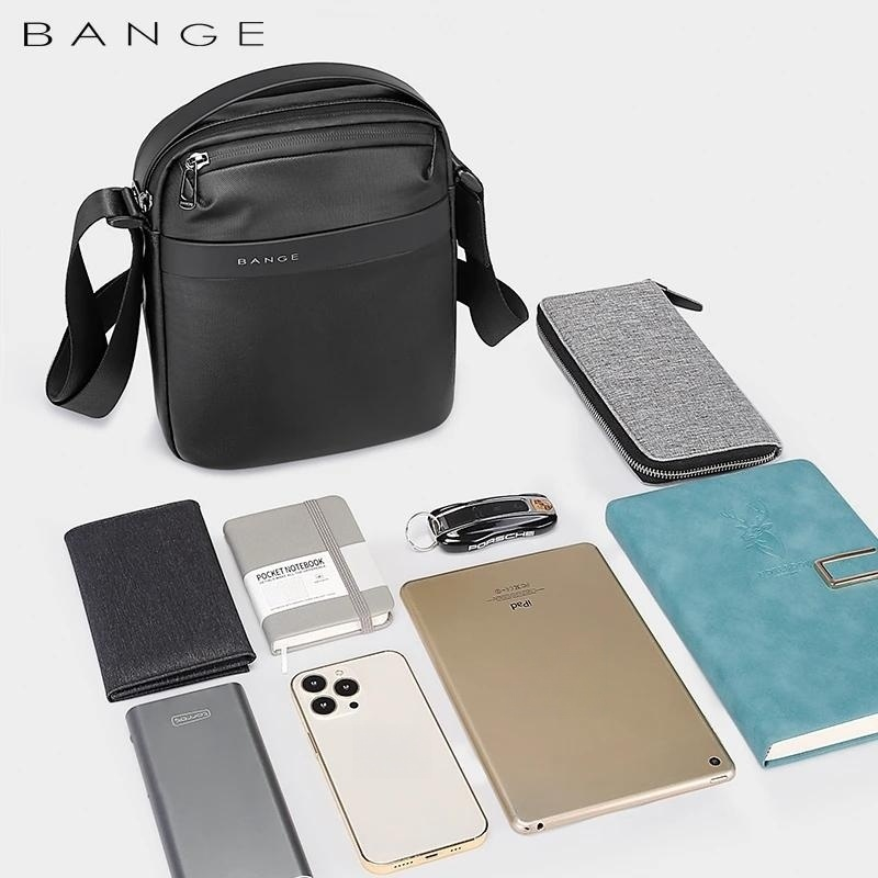 BANGE Túi Đeo Chéo Vai Sức Chứa Lớn Chống Văng Dành Cho Ipad 8.6 Inch