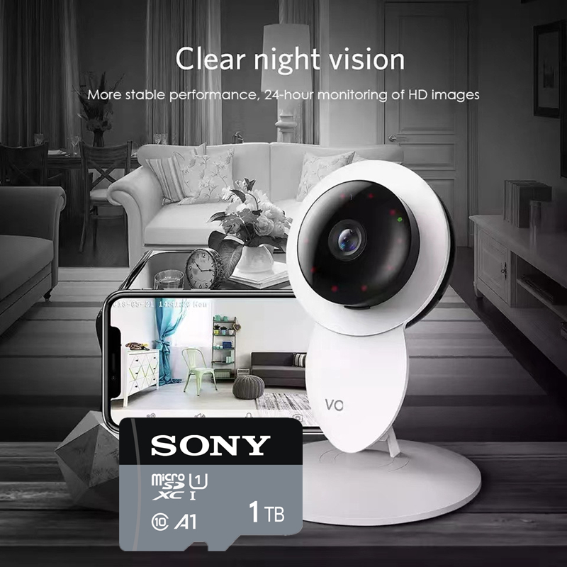 SONY Thẻ Nhớ Micro SD Class 10 TF 32GB 64GB 128GB 256GB 512 1TB Lên Đến 30MB / s