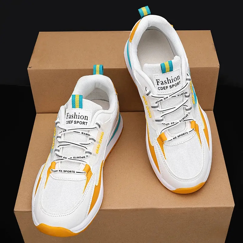 Giày Thể Thao Phối Lưới Thoáng Khí Thời Trang Size 36-44