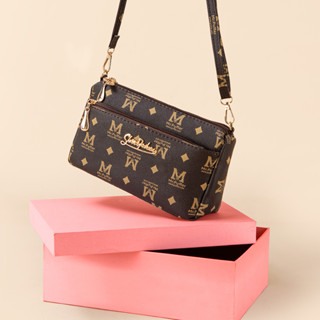 BEIBAOBAO  Túi Xách Da PU Dáng Vuông Cỡ Lớn In Họa Tiết Kiểu Retro Dễ Phối Đồ