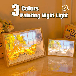 Đèn Ngủ Để Bàn Trang Trí Nội Thất DIY