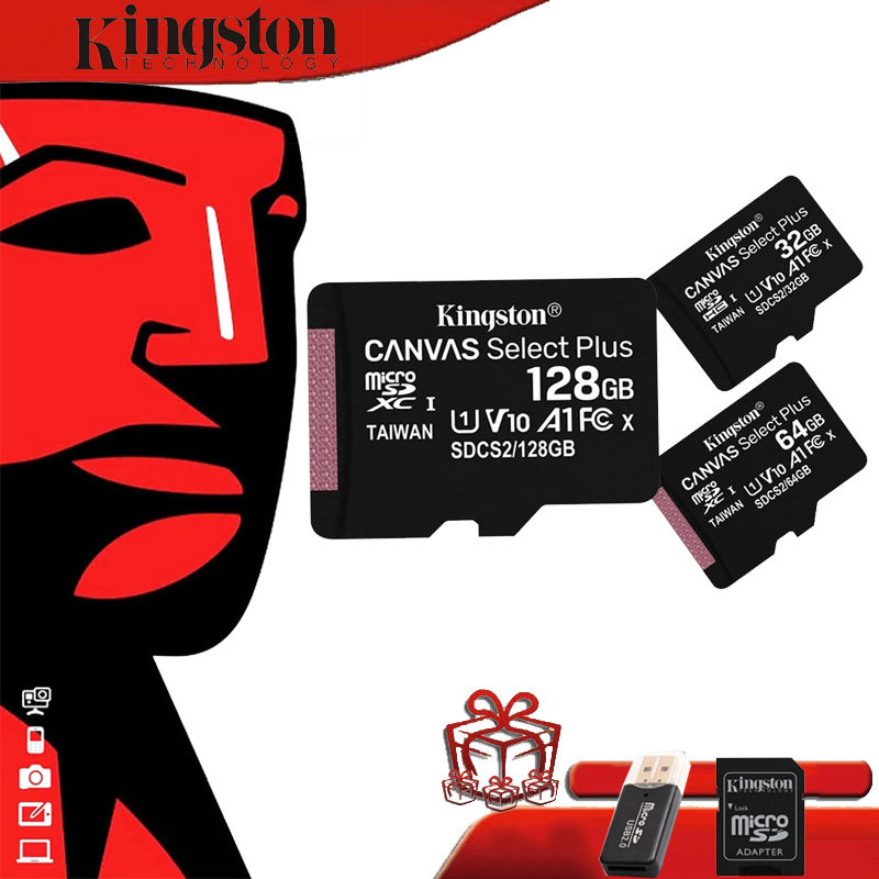 Thẻ Nhớ Kingston Canvas 128GB microSD A1 (SDCS2) 256GB / 512GB / 64GB / 32GB