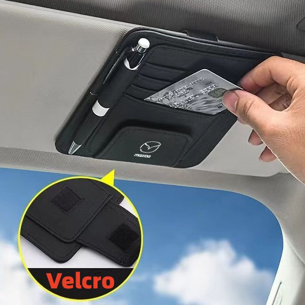 Túi Đựng Thẻ Gắn Tấm Che Nắng Xe Hơi mazda cx3 cx5 cx8 cx30 mazda 2 3 6