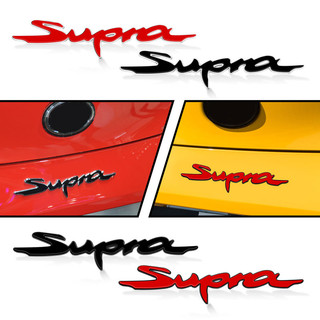 Fender logo chữ nổi 3d abs trang trí thân xe hơi toyota supra