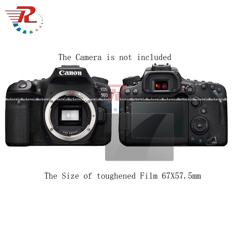 Kính cường lực bảo vệ màn hình máy ảnh Canon EOS 90D cho máy ảnh Canon EOS 90D Phim cường lực Phim b