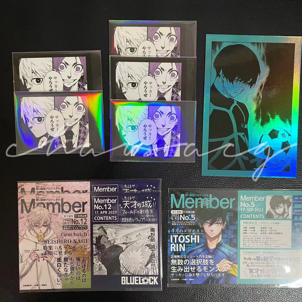 BLUE LOCK Goods Hàng Khóa Màu Xanh Lam