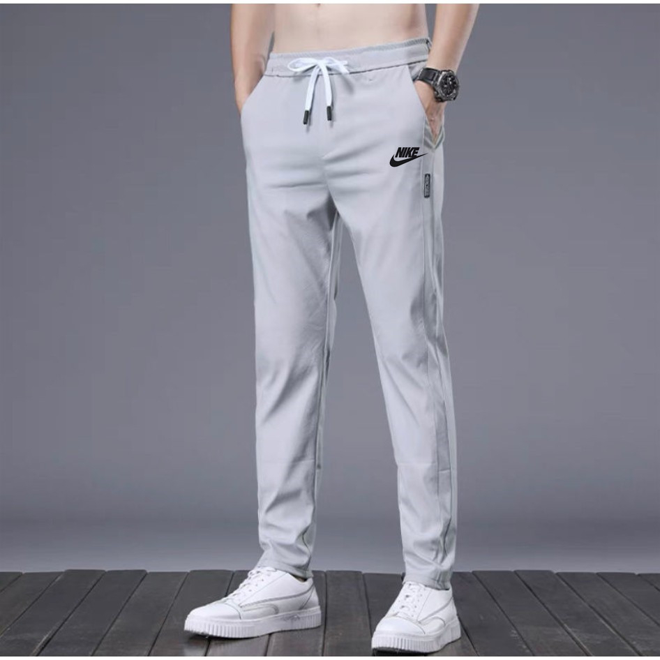 Quần Dài Thể Thao Dáng Suông Chất Liệu Nhanh Khô Ba Màu Sắc Thời Trang Mùa Hè Cho Nam Giới Size M-5XL