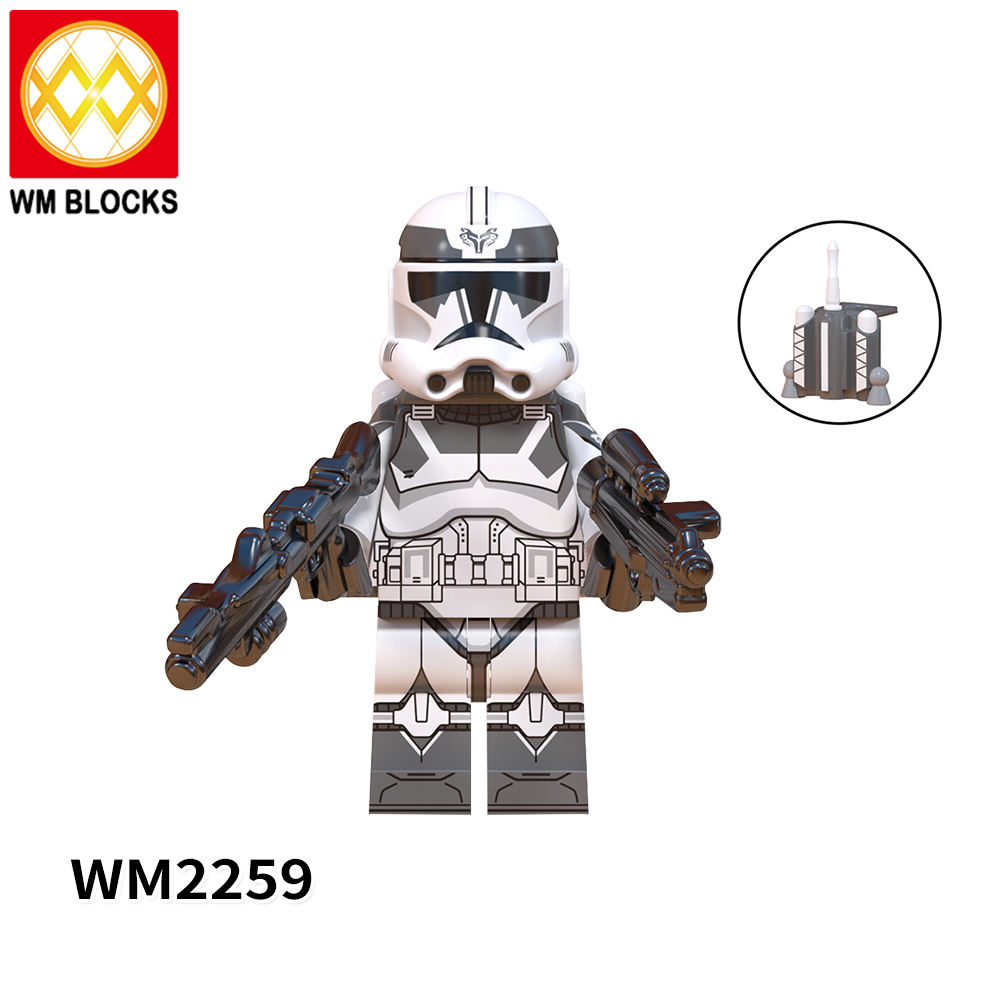 Mô Hình Nhân Vật Wolfpack Droids AT-RT Trooper Mini WM6128