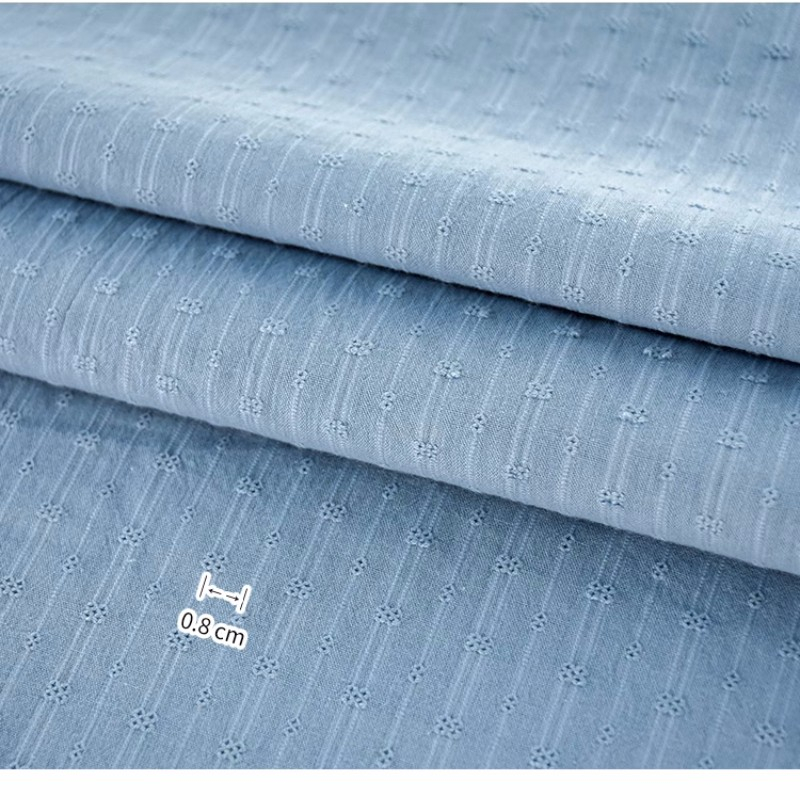 Vải Cotton 50x145cm Màu Trơn Dùng May Áo Sơ Mi Cho Bé Gái