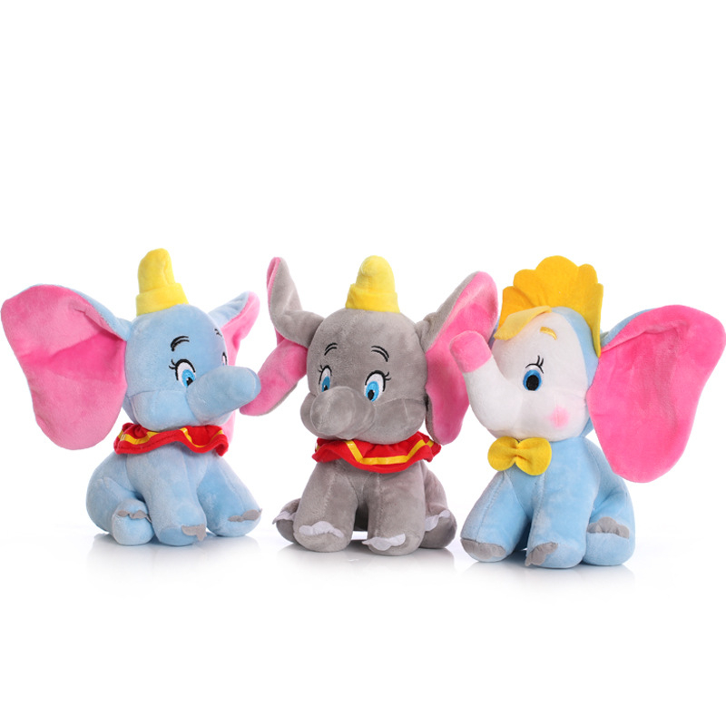 Thú Nhồi Bông Hình Voi Dumbo Disney 13-23cm Trang Trí Ghế Sofa