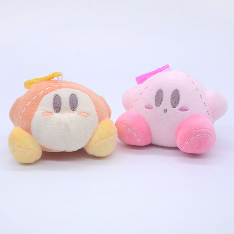Búp Bê Nhồi Bông Hình Nhân Vật Game Nintendo Kirby Waddle Dee Kirby 'S Dream 10cm Có Móc Khóa Dễ Thương