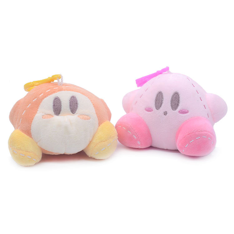 Búp Bê Nhồi Bông Hình Nhân Vật Game Nintendo Kirby Waddle Dee Kirby 'S Dream 10cm Có Móc Khóa Dễ Thương