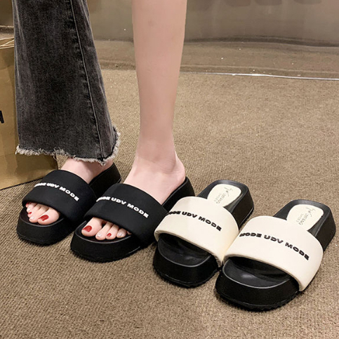 Dép Sandal Đế Dày Chống Trượt Phong Cách Hàn Quốc