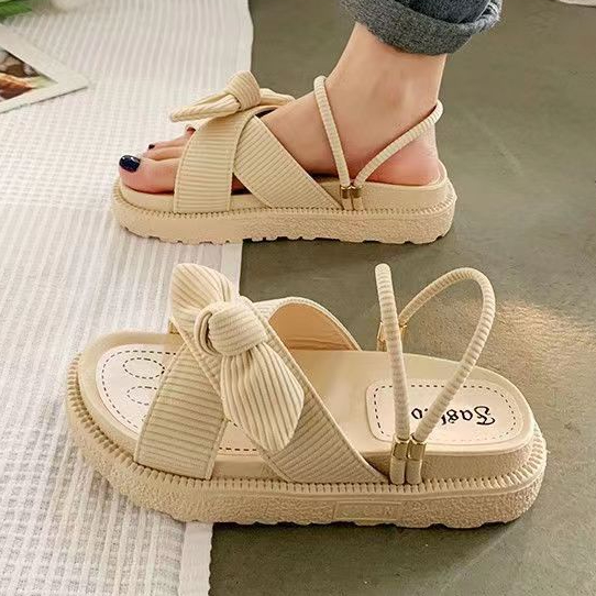 Xăng đan Đế Dày Thời Trang Mùa Hè Dành Cho Nữ luyoo17