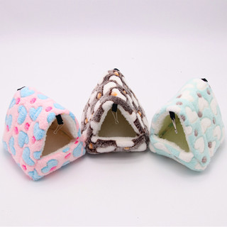 Giường Ngủ Vải Bông San Hô Mềm Mại Dày Dặn Ấm Áp Thoải Mái Cho Chuột Hamster / Thỏ / Heo Guinea