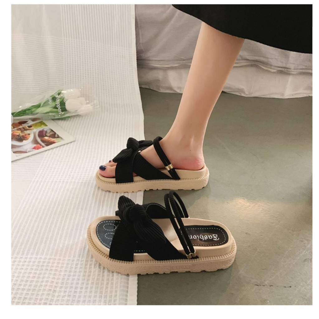 Giày Sandal Đế Dày Phong Cách Thời Trang Roman 2023 Dành Cho Nữ