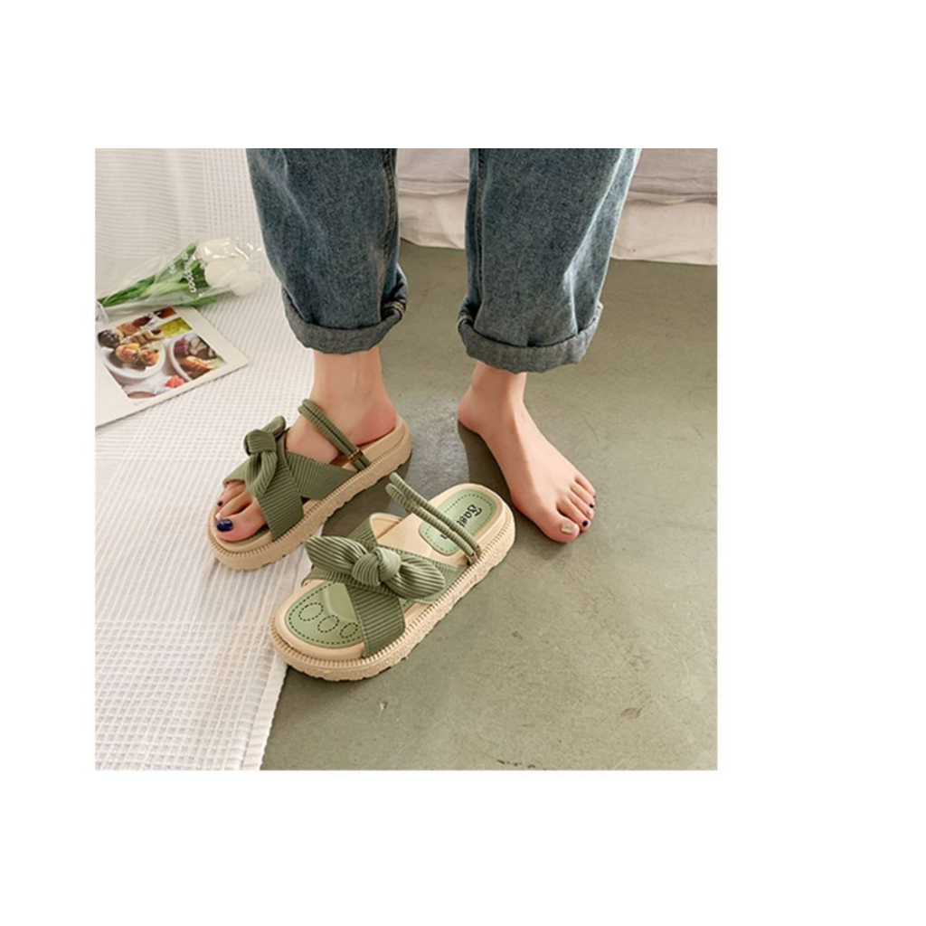 Giày Sandal Đế Dày Phong Cách Thời Trang Roman 2023 Dành Cho Nữ
