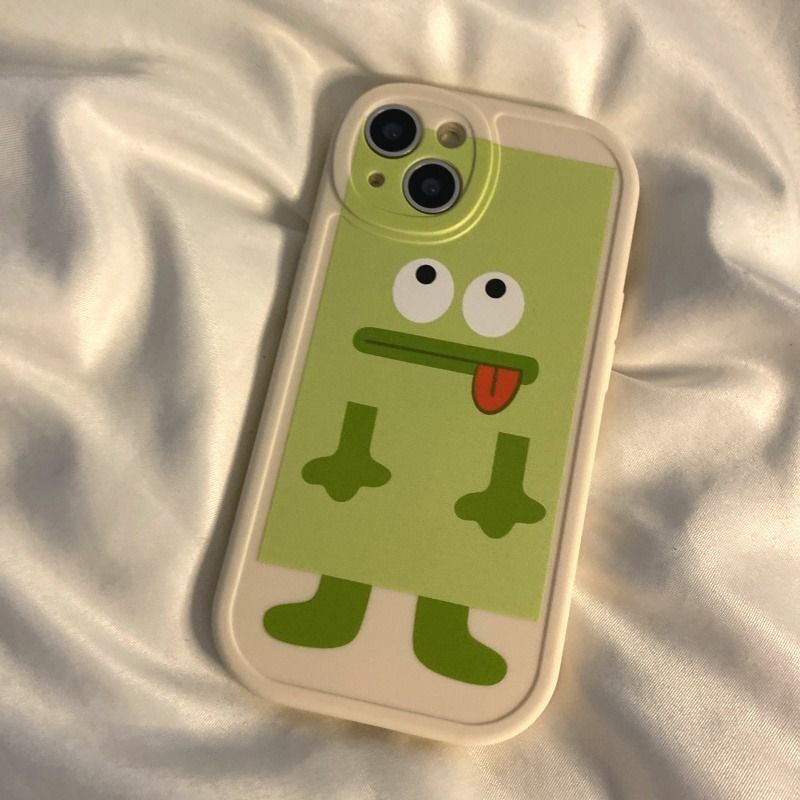 Ốp Điện Thoại Hình Quái Vật Hoạt Hình Mini Cho iPhone 6 6sPlus 12 11pro 13 14Promax x xr xsmax SE 7 8plus 12 13