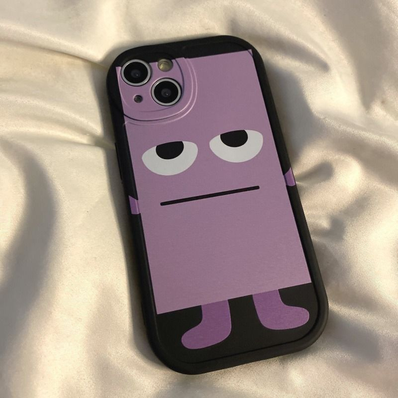 Ốp Điện Thoại Hình Quái Vật Hoạt Hình Mini Cho iPhone 6 6sPlus 12 11pro 13 14Promax x xr xsmax SE 7 8plus 12 13