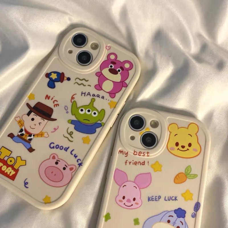 Ốp Điện Thoại Họa Tiết Hoạt Hình Toy Story Cho iPhone 6 6sPlus 7 8plus x xr xsmax 11pro 12 13 14Promax SE