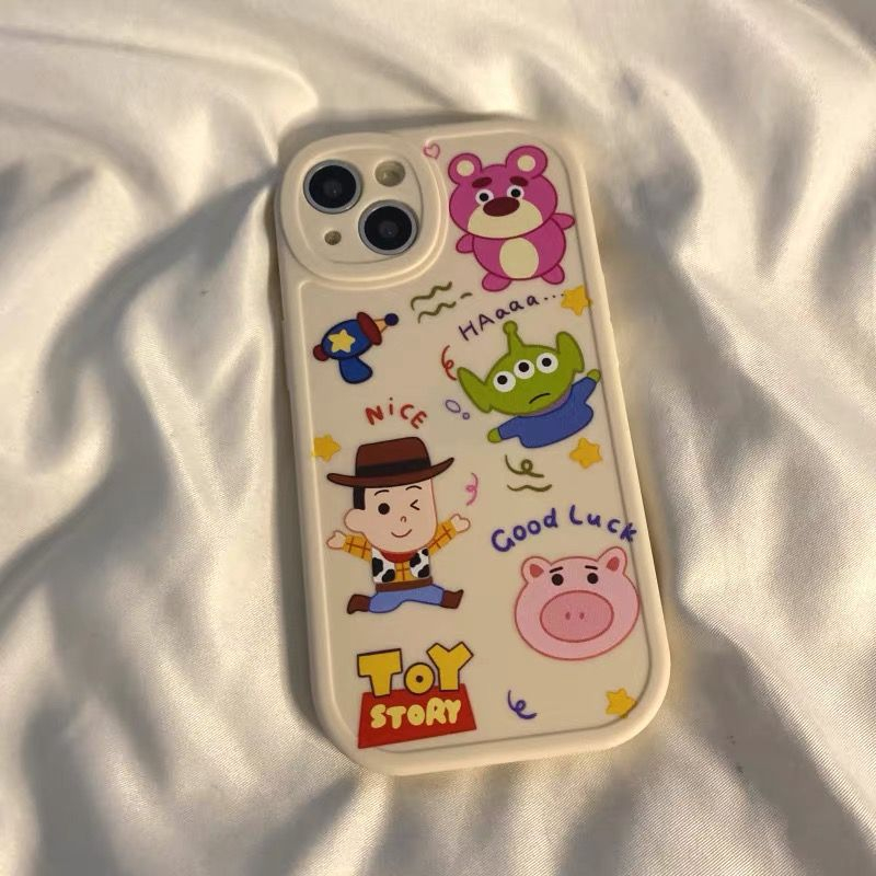Ốp Điện Thoại Họa Tiết Hoạt Hình Toy Story Cho iPhone 6 6sPlus 7 8plus x xr xsmax 11pro 12 13 14Promax SE