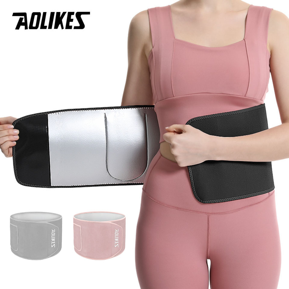 Aolikes Đai Nịt Bụng Định Hình Cơ Thể Bằng Bạc Ion Cho Nam Và Nữ