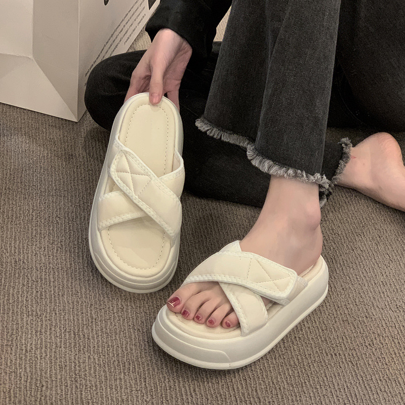 Prowow❤Dép Sandal Đế Mềm Thoải Mái Thời Trang Hàn Quốc Cho Nữ