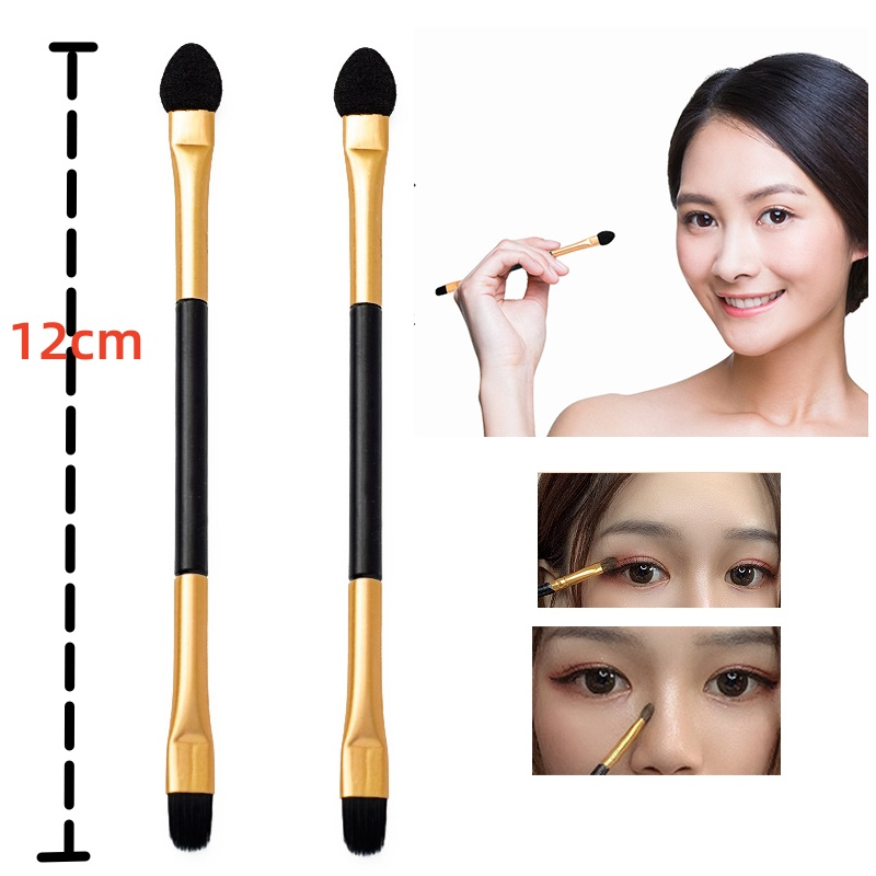 Cọ trang điểm double head eye shadow brush 1pc