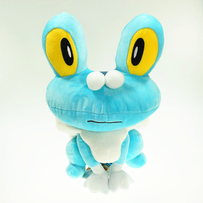 Thú Nhồi Bông Hình Pokemon Froakie Frogadier Greninja 30cm Mềm Mại Đáng Yêu Cho Bé