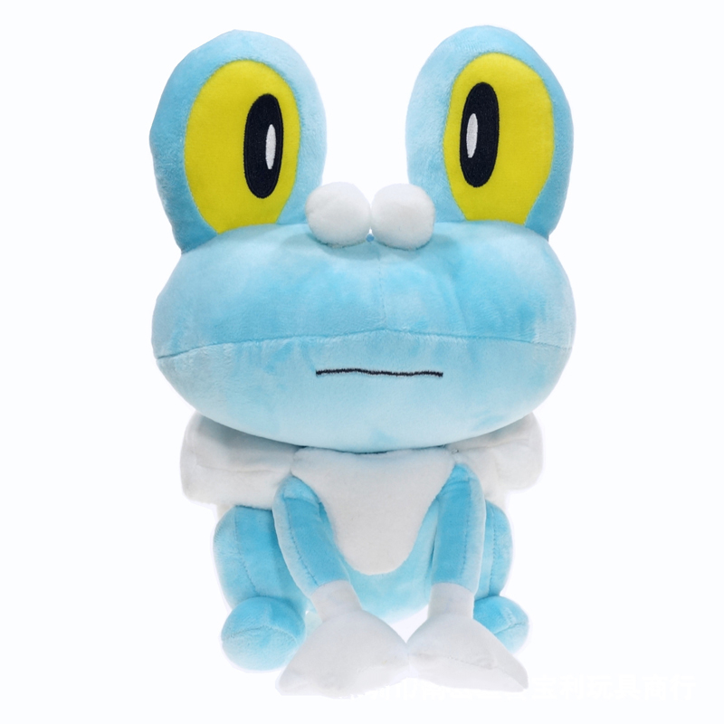 Thú Nhồi Bông Hình Pokemon Froakie Frogadier Greninja 30cm Mềm Mại Đáng Yêu Cho Bé