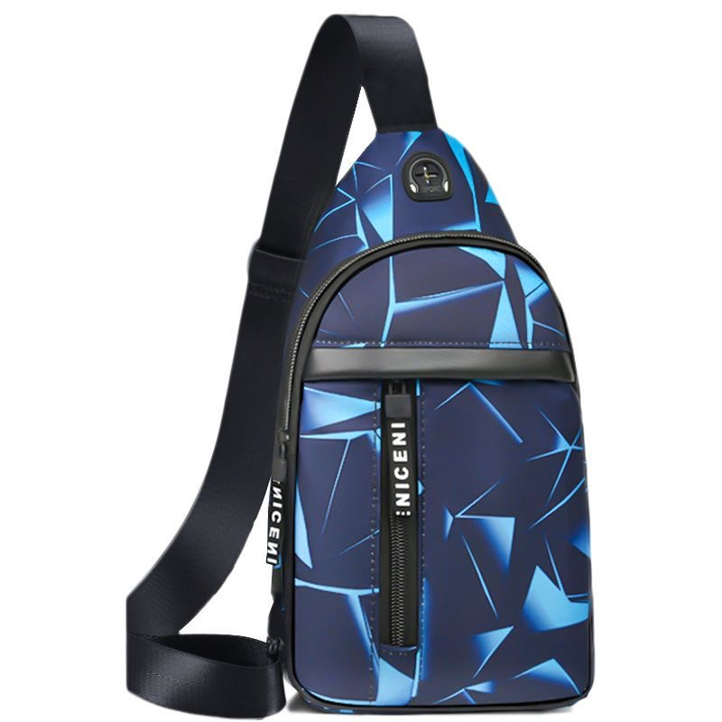 BEIBAOBAO Túi Đeo Vai Bằng Vải Canvas Dễ Phối Đồ Thời Trang Dành Cho Nam Beibao