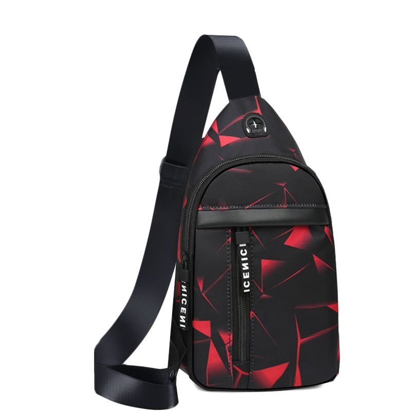 BEIBAOBAO Túi Đeo Vai Bằng Vải Canvas Dễ Phối Đồ Thời Trang Dành Cho Nam Beibao