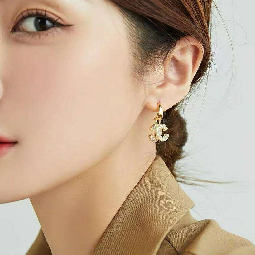 Set 50 Bông Tai Bạc 925 Đính Ngọc Trai Chất Lượng Cao Phong Cách Pháp Cho Nữ