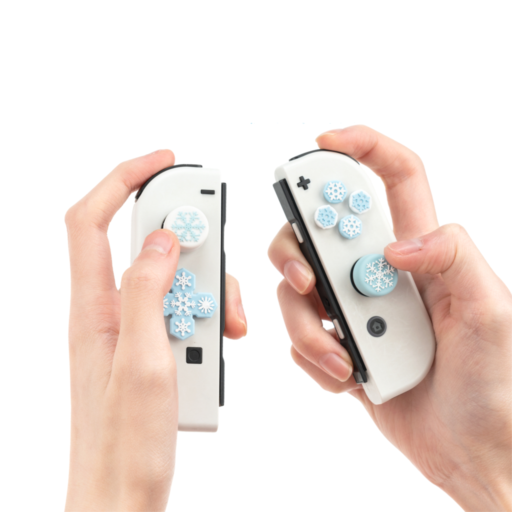 Ốp Nút Bấm Điều Khiển Cho Nintendo Switch Oled NS Joy-con Skin